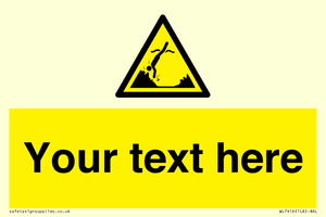 Custom Warning submerged objects